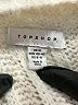 Petite Topshop 100% Polyester Ivory Sweater Vest Size 8 - photo 3