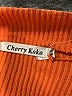 Cherry Koko Orange Long Sleeve Turtleneck Size Sm - Med - photo 7