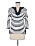 Chaps Ivory 3/4 Sleeve T-Shirt Size M - photo 1