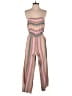 American Eagle Outfitters Stripes Tan Jumpsuit Size XXS - photo 1