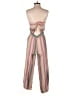 American Eagle Outfitters Stripes Tan Jumpsuit Size XXS - photo 2