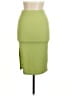 Unbranded Solid Green Casual Skirt Size M - photo 2