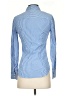 J.Crew Stripes Blue Long Sleeve Button-Down Shirt Size XS - photo 2