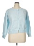 Unbranded 100% Acrylic Blue Cardigan Size 0X - photo 1