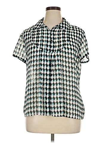East5th Short Sleeve Blouse (view 1)
