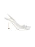 Lulus White Sandals Size 8 - photo 1