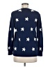 Wallace Stars Blue Pullover Sweater Size M - photo 2