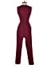 Topshop 100% Polyester Solid Burgundy Jumpsuit Size 0 - photo 2