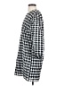 J.Crew Checkered-gingham Gray Casual Dress Size S - photo 5