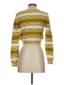 Cotton Emporium 100% Acrylic Stripes Yellow Pullover Sweater Size XS - photo 2
