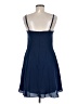 larke 100% Polyester Blue Casual Dress Size M (petite) - photo 2