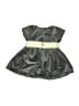 Max Studio 100% Polyester Metallic Gray Dress 12-18 MO / 18 MO - photo 2