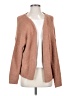 Fore 100% Polyester Brown Cardigan Size S - photo 1