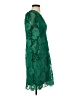 Hale Bob 100% Polyester Green Cocktail Dress Size XS - photo 4