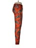 Lularoe Paisley Orange Leggings One size - photo 4