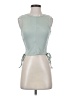 Shein Green Sleeveless Blouse Size 4 - photo 1