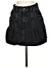 Levi's 100% Cotton Solid Black Denim Skirt Size 24 waist - photo 1
