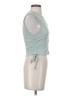 Shein Green Sleeveless Blouse Size 4 - photo 4