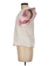 THML White Short Sleeve Blouse Size M - photo 5
