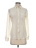 Equipment 100% Silk Ivory Long Sleeve Silk Top Size XS - photo 1