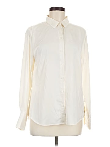 Banana Republic Factory Store Long Sleeve Blouse (view 1)