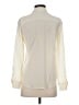 Equipment 100% Silk Ivory Long Sleeve Silk Top Size XS - photo 2