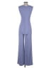 Bar III Solid Purple Blue Jumpsuit Size 2 - photo 2