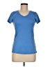 RBX 100% Polyester Blue Short Sleeve Top Size M - photo 1