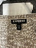 Express Outlet 100% Cotton Tweed Gray Pullover Sweater Size XS - photo 7