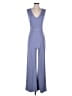 Bar III Solid Purple Blue Jumpsuit Size 2 - photo 1