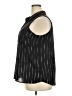Apt. 9 100% Polyester Stripes Black Sleeveless Blouse Size XXL - photo 5