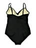 Unbranded Solid Black One Piece Swimsuit Size XL (estimated) - photo 2