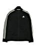 Adidas 100% Polyester Black Track Jacket Size 10 - 12 - photo 1
