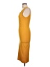 Absolutely! Solid Yellow Casual Dress Size L - photo 5