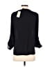 JM Collection 100% Polyester Black 3/4 Sleeve Blouse Size M (petite) - photo 2