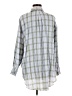Primark Plaid Green Long Sleeve Blouse Size 8 - photo 2