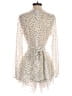 Fashion 100% Polyester Polka Dots Ivory Romper Size S - photo 2