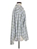 Primark Plaid Green Long Sleeve Blouse Size 8 - photo 4