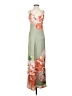 Sincerely Jules 100% Polyester Tropical Green Casual Dress Size XS - photo 1
