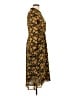 Hayden 100% Polyester Paisley Brown Casual Dress Size L - photo 4