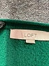 Ann Taylor LOFT 100% Polyester Solid Green Pullover Sweater Size L - photo 7
