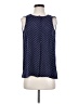 Madewell 100% Silk Blue Sleeveless Silk Top Size XS - photo 1