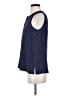 Madewell 100% Silk Blue Sleeveless Silk Top Size XS - photo 5