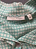Halogen Houndstooth Green Long Sleeve Blouse Size L - photo 7