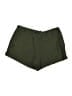 Athleta Solid Green Athletic Shorts Size L - photo 2