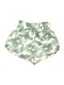 Pink Lily 100% Polyester Tropical Green Shorts Size XS - photo 1