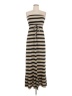 Weavers Stripes Tan Casual Dress Size M - photo 1