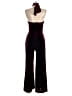 1.State Color Block Burgundy Jumpsuit Size S - photo 2