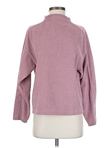 Madewell Striped Jacquard Funnelneck Top (view 1)