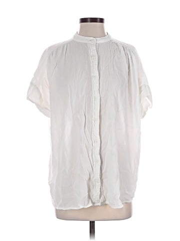 Silence and Noise Short Sleeve Blouse (view 1)